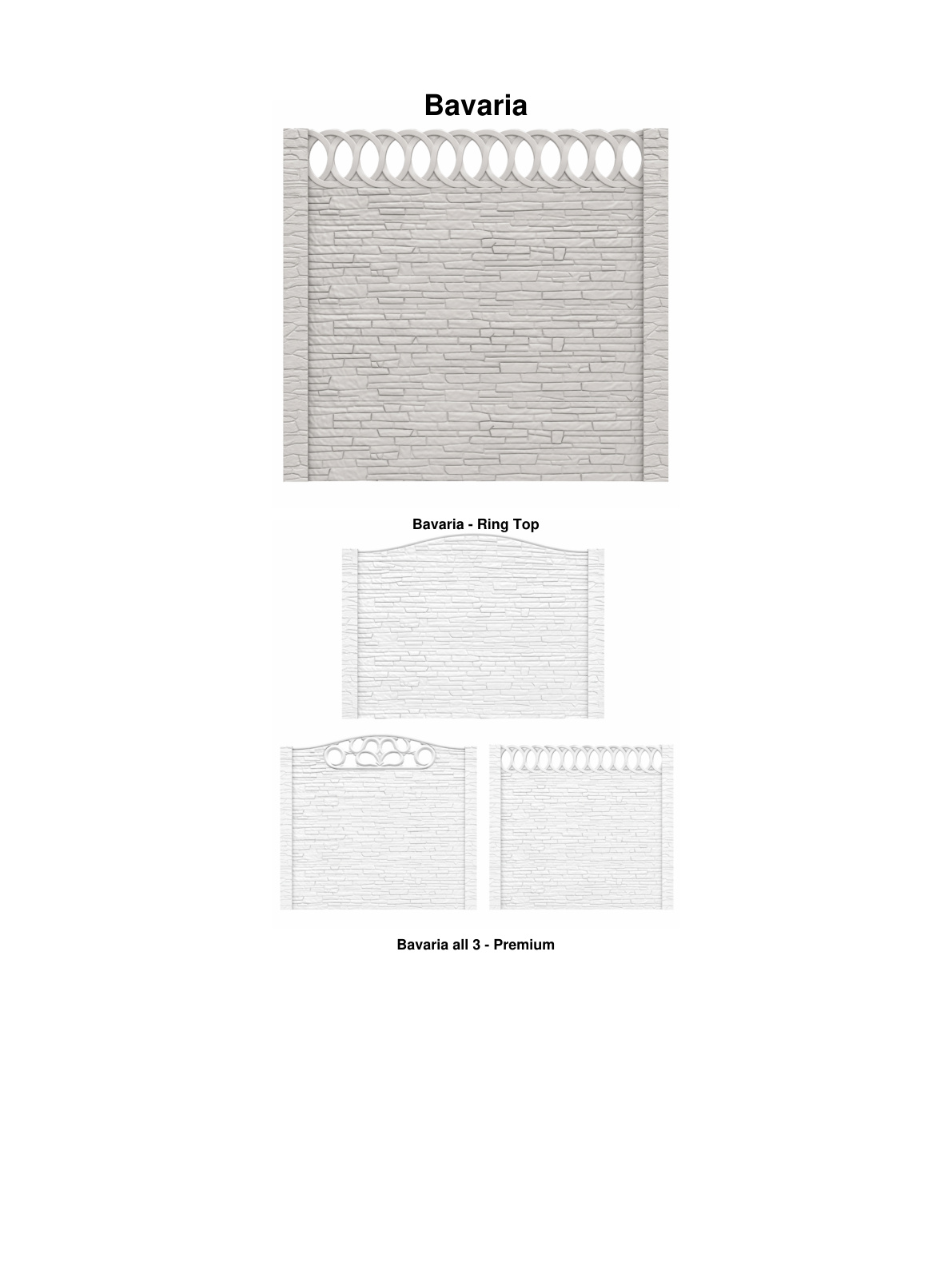 Bavaria ring top and premium variants